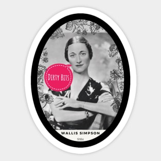 Wallis Simpson Sticker